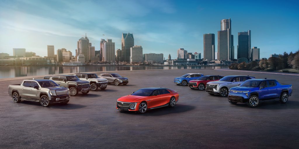 GM Electric Vehicle Line Up

