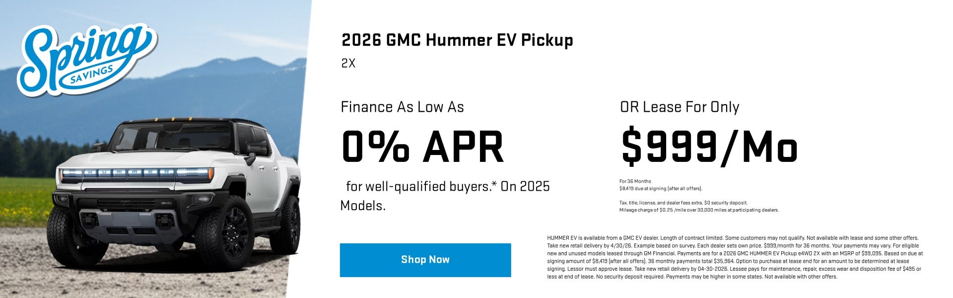 GMC Hummer Special Offer 