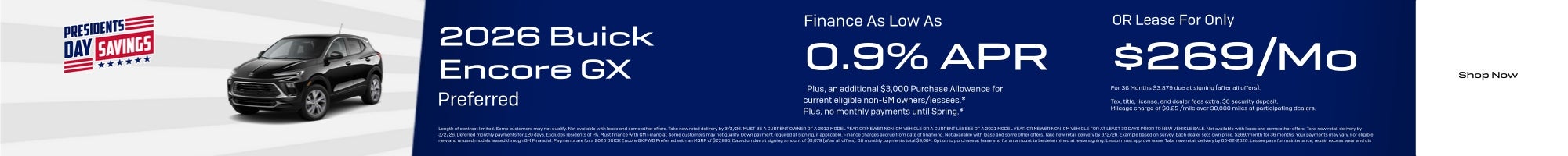 2026BuickEncoreGX