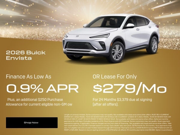 2026 Buick Envista Special