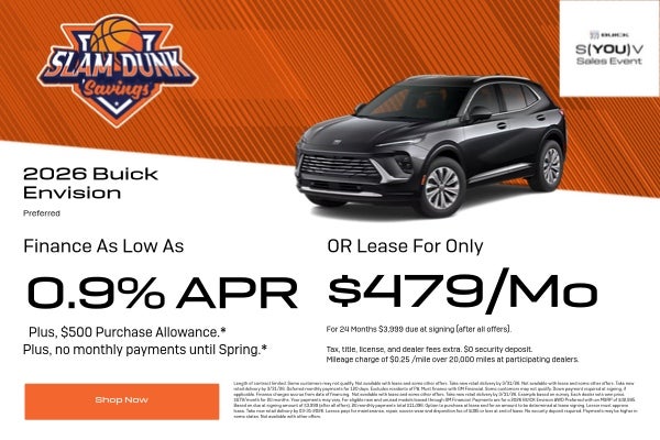 Buick Envision Special Offer