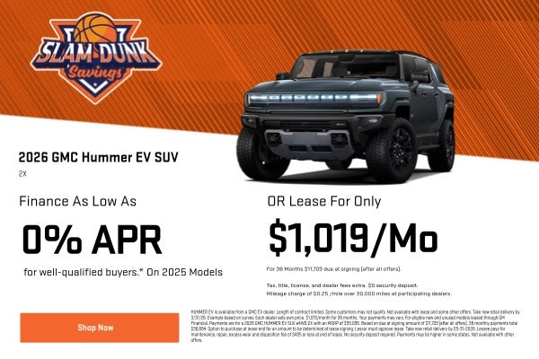 GMC HUMMER EV SUV Special Offer