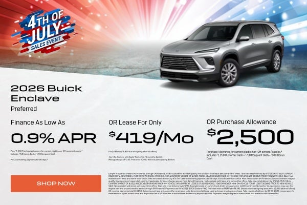 July specials